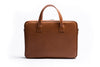 One day bag LUNDI Alessandro cognac leather.