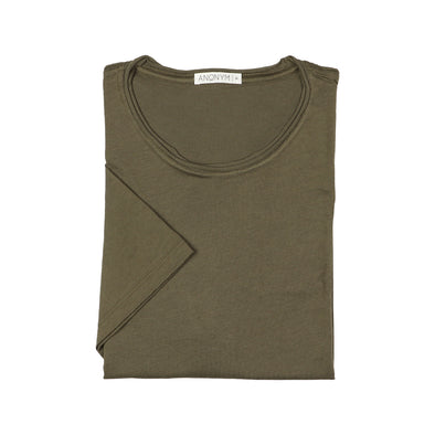 Military green t-shirt ANONYM