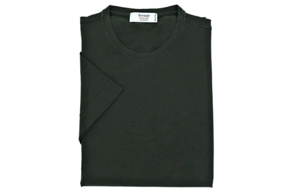 Green classic t-shirt FERRANTE