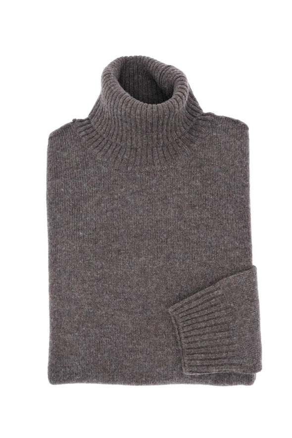 Brown turtle neck sweater FRADI