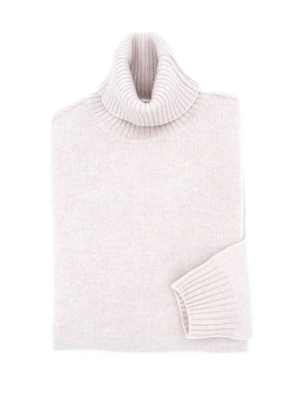 Light sand turtle neck sweater FRADI