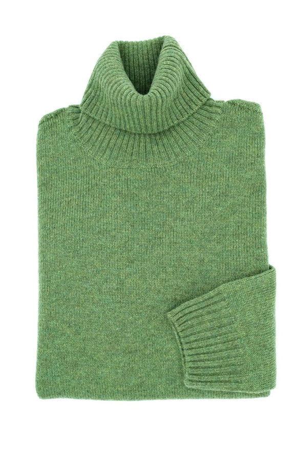 Green turtle neck sweater FRADI