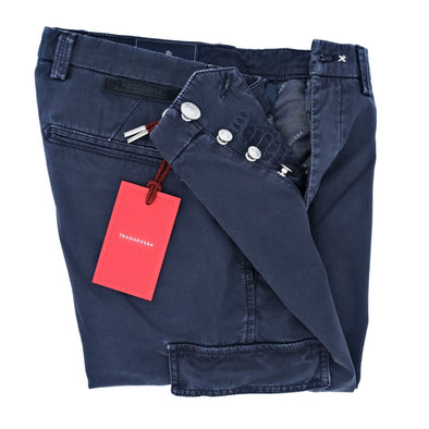 Dark blue cargo chino TRAMAROSSA G126/558