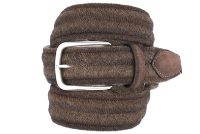 Elastic brown VENETA CINTURE belt