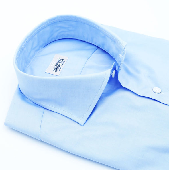 Light blue classic shirt ALESSANDRO GHERARDI