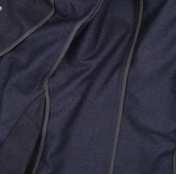 Navy blue classic jacket CAESAR