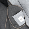 Light grey duffle coat FRADI