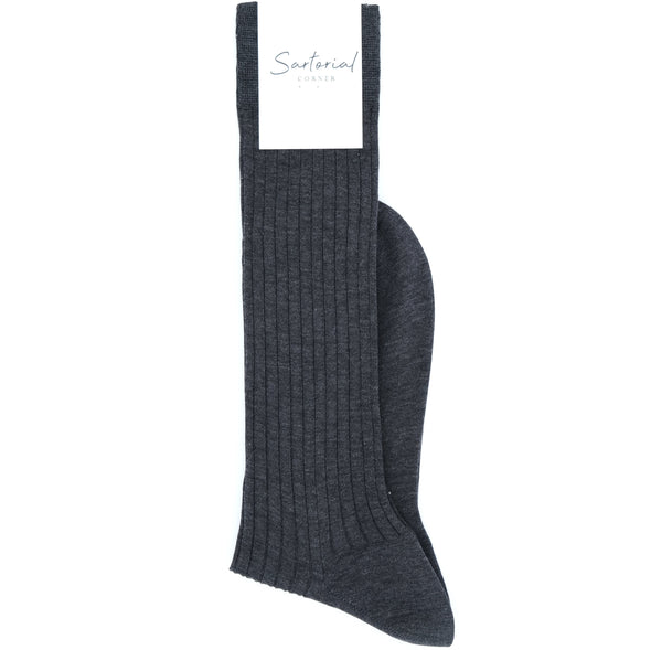 Anthracite mid-calf socks / Los Angeles
