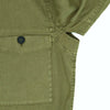 Military green "overshirt" sport jacket FRADI