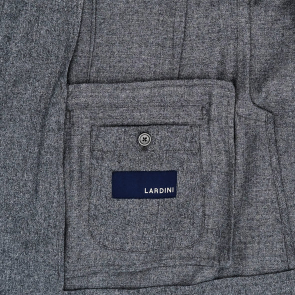 Mid grey flanel casual suit LARDINI