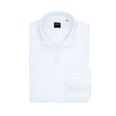 White "Cotton voile" casual shirt FEDELI