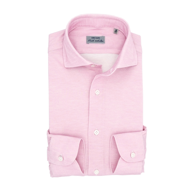 Light pink "Fluid Evolution" casual shirt ORIAN