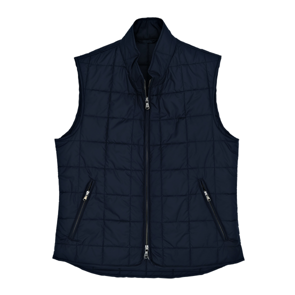 Navy blue bodywarmer FRADI