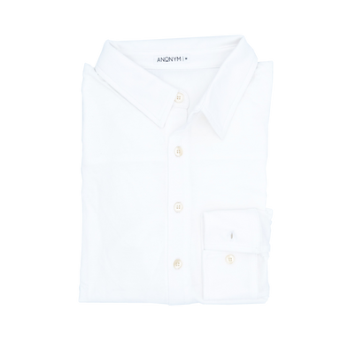 White casual shirt ANONYM