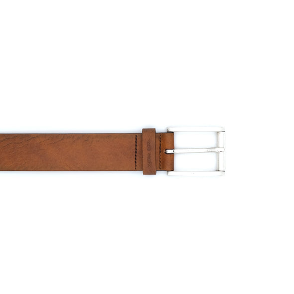 Cognac leather JACOB COHEN belt