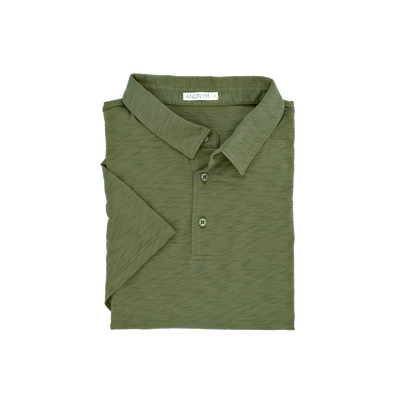 Olive polo ANONYM