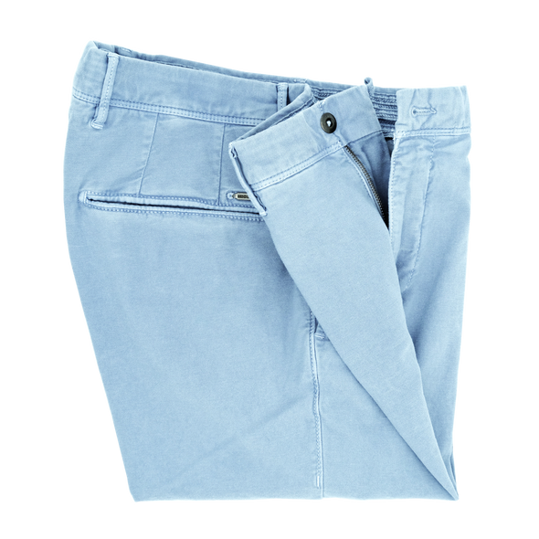 Sky blue chino INCOTEX 100/90822/802