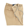 Beige linen sport trouser SANTANIELLO