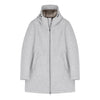 Light grey duffle coat FRADI