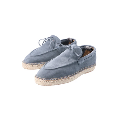 Blue/grey suede espadrilles LAGOA