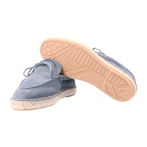 Blue/grey suede espadrilles LAGOA