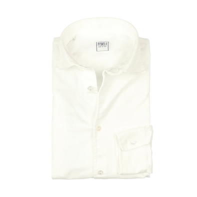 White polo casual shirt FEDELI