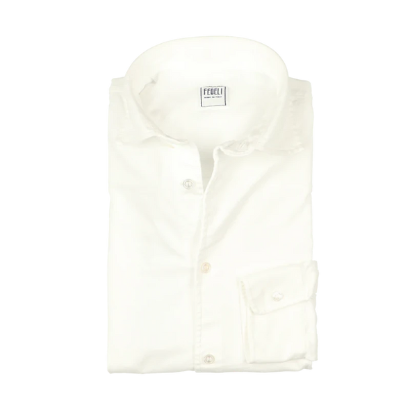 White polo casual shirt FEDELI