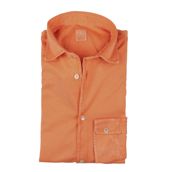 Orange polo casual shirt FEDELI