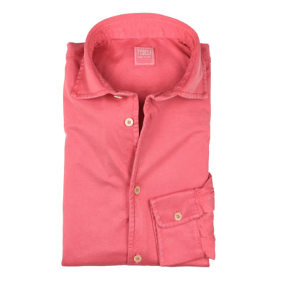 Fushia polo casual shirt FEDELI