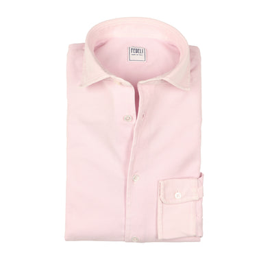 Light pink polo casual shirt FEDELI