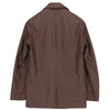 Dark brown reversible raincoat KIRED