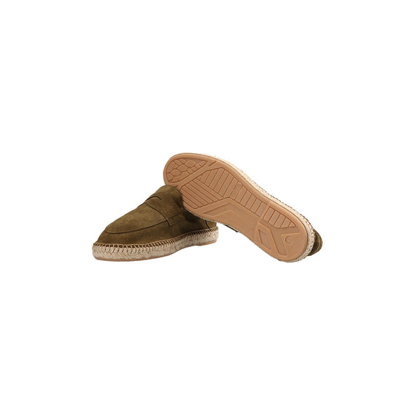 Khaki suede espadrilles LAGOA