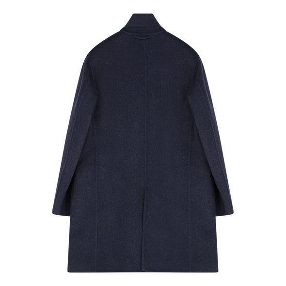 Anthracite and dark blue reversible coat KIRED