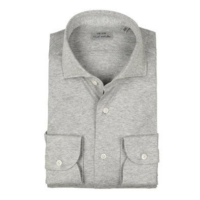 Light grey "Fluid Evolution" casual shirt ORIAN