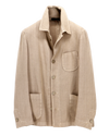 Beige "herringbones" sport jacket SANTANIELLO