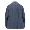 Electric blue denim "double-breasted" sport Jacket SANTANIELLO