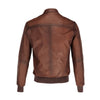Vintage brown Leather Jacket FRADI