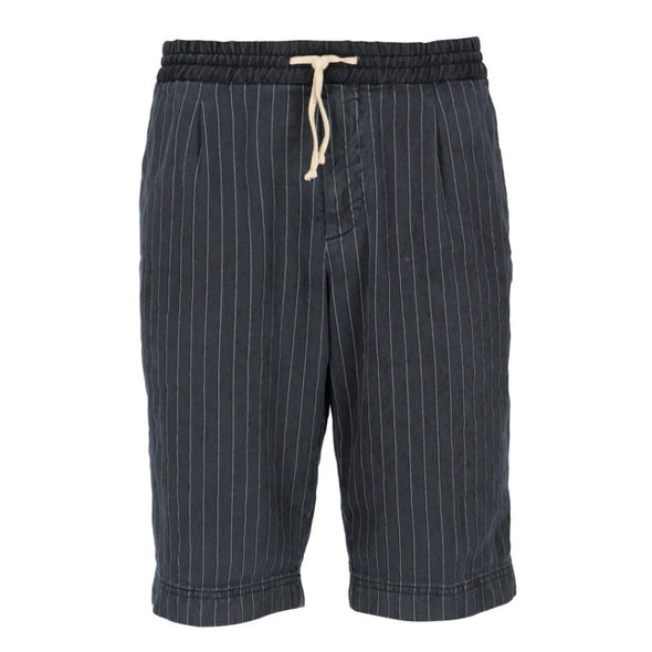 Bermuda dark blue and grey stripes FRADI