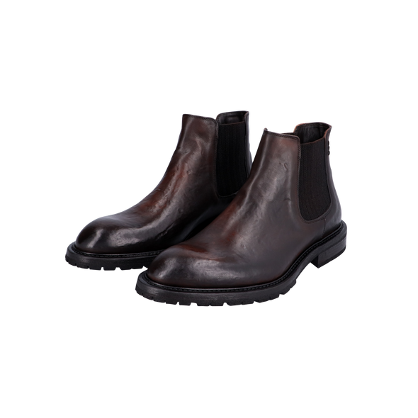 Dark brown chelsea boots ALEXANDER HOTTO