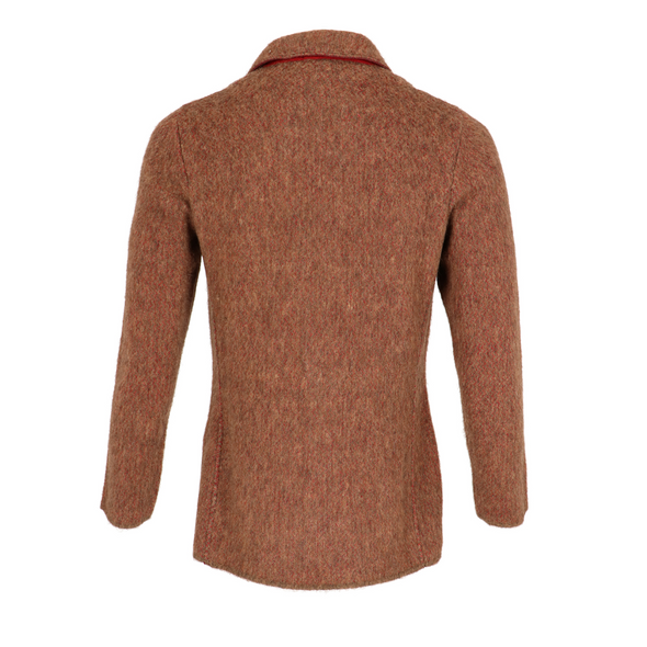 Rust Knitted jacket LARDINI