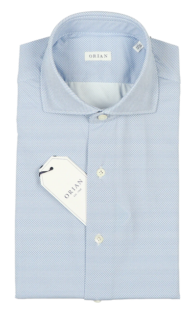 Light blue casual shirt ORIAN