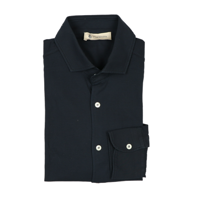 Navy blue polo casual shirt PIACENZA