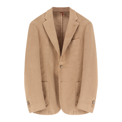 Beige "moleskin" sport Jacket SANTANIELLO