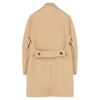 Beige double-breasted coat LENOCI