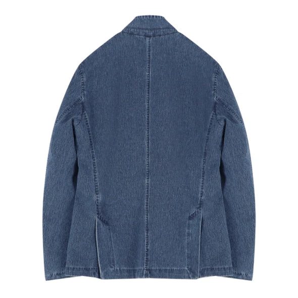 Blue denim sport jacket SCHNEIDERS